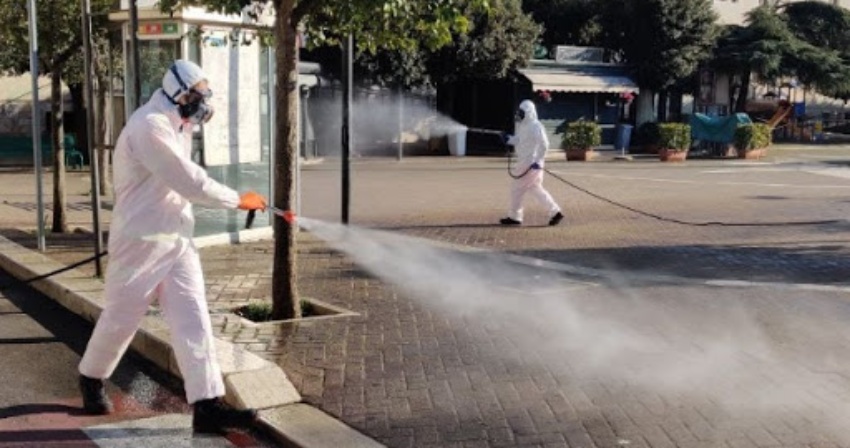 Il 27 e 28 marzo la sanificazione di strade e piazze Il 27 e 28 marzo la sanificazione di strade e piazze