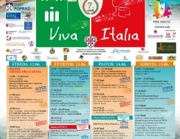Oristano protagonista al festival ''Viva Italia'' dal 12 al 15 giugno nella città slovacca di Poprad Oristano protagonista al festival ''Viva Italia'' dal 12 al 15 giugno nella città slovacca di Poprad