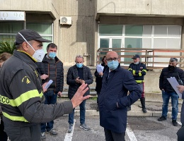 Incidente alla Ultragas - Iniziata l’esercitazione Incidente alla Ultragas - Iniziata l’esercitazione