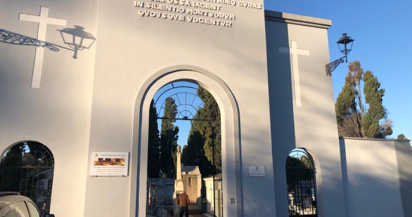 Mercoledì 30 aprile chiusura del cimitero San Pietro Mercoledì 30 aprile chiusura del cimitero San Pietro