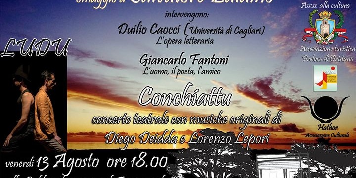 Conchiattu - Venerdì 13 alle 18 a Villa Baldino concerto teatrale "Hana leadu sos sognos su 'olu"
