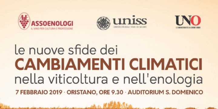 Convegno - Le nuove sfide dei cambiamenti climatici nella viticoltura e nell'enologia