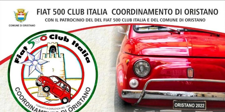 Il 19 e 20 marzo a Oristano il 1° raduno delle Fiat 500 Club Italia