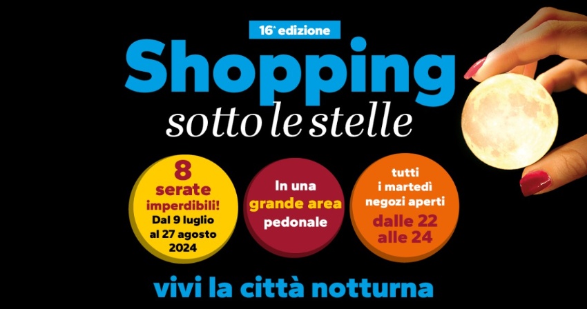 Shopping sotto le stelle Shopping sotto le stelle