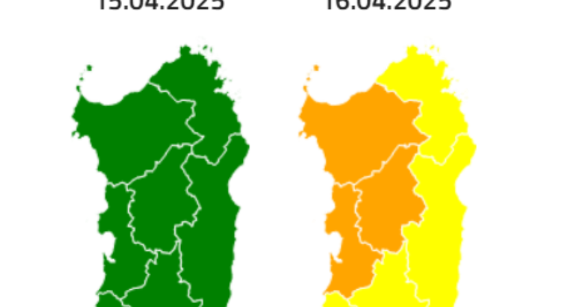 Mercoledì 16 aprile allerta arancione per rischio idrogeologico Mercoledì 16 aprile allerta arancione per rischio idrogeologico