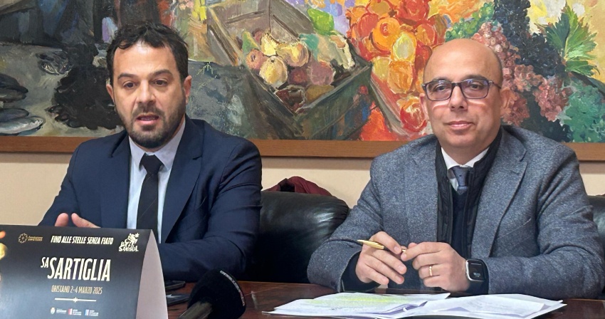 Il Presidente della Fondazione Oristano Carlo Cuccu e il Sindaco Massimiliano Sanna Il Presidente della Fondazione Oristano Carlo Cuccu e il Sindaco Massimiliano Sanna