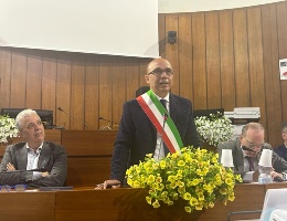Il Sindaco Sanna e l'Assessore Franceschi alla presentazione dei campionati europei di calcio a 7 per atleti cerebrolesi Il Sindaco Sanna e l'Assessore Franceschi alla presentazione dei campionati europei di calcio a 7 per atleti cerebrolesi