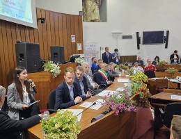 La presentazione dei campionati europei di calcio a 7 per atleti cerebrolesi La presentazione dei campionati europei di calcio a 7 per atleti cerebrolesi