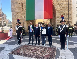 L'onorificenza a Michele Chessa L'onorificenza a Michele Chessa