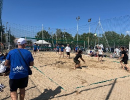 Parco sportivo di Torangius - Esibizione di beach volley Parco sportivo di Torangius - Esibizione di beach volley