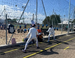 Parco sportivo di Torangius - Esibizione di scherma Parco sportivo di Torangius - Esibizione di scherma