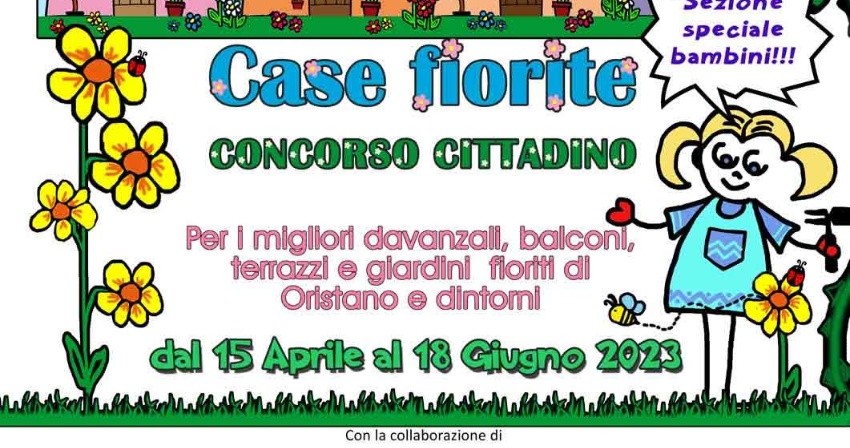 Case fiorite - Iscrizioni fino al 18 giugno Case fiorite - Iscrizioni fino al 18 giugno