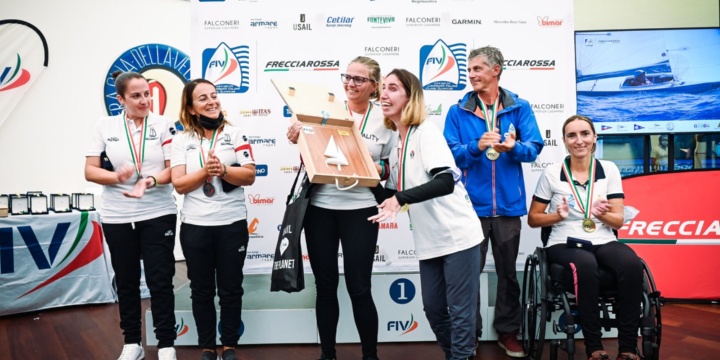 Vela - Valentina Diana e Maria Cristina Atzori seconde ai Campionati italiani Hansa 303 doppio