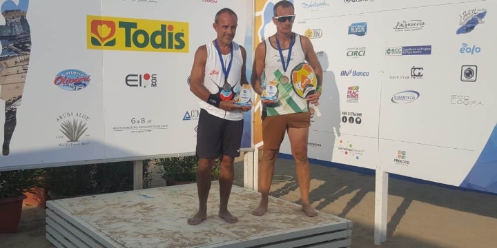 Beach Tennis - Alberto Tamponi Campione del mondo over 50