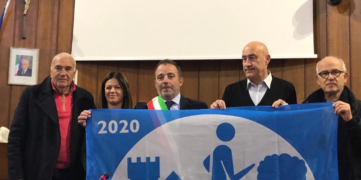 Bandiera azzurra - L'olimpionico Damilano premia Oristano