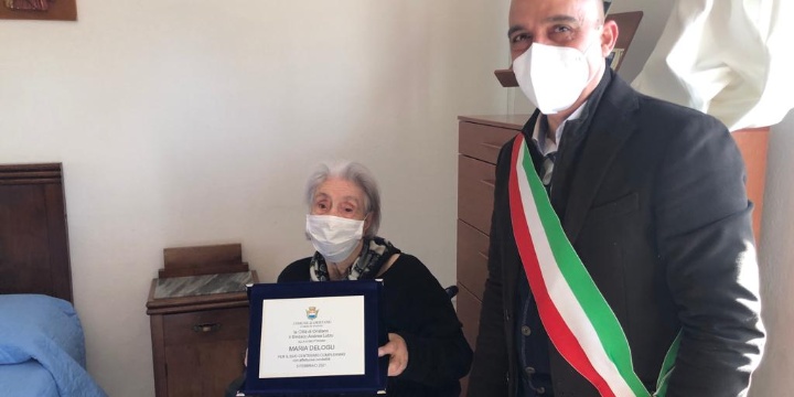 Oristano ha una nuova centenaria, Maria Delogu