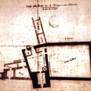 Planimetria della Torre di San Filippo e del Castello giudicale