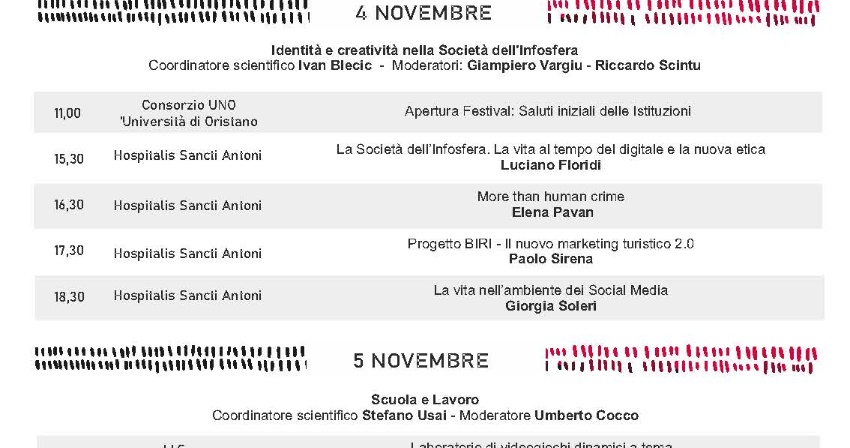 Digitale ed etica al centro del Festival ConnEtica Digitale ed etica al centro del Festival ConnEtica