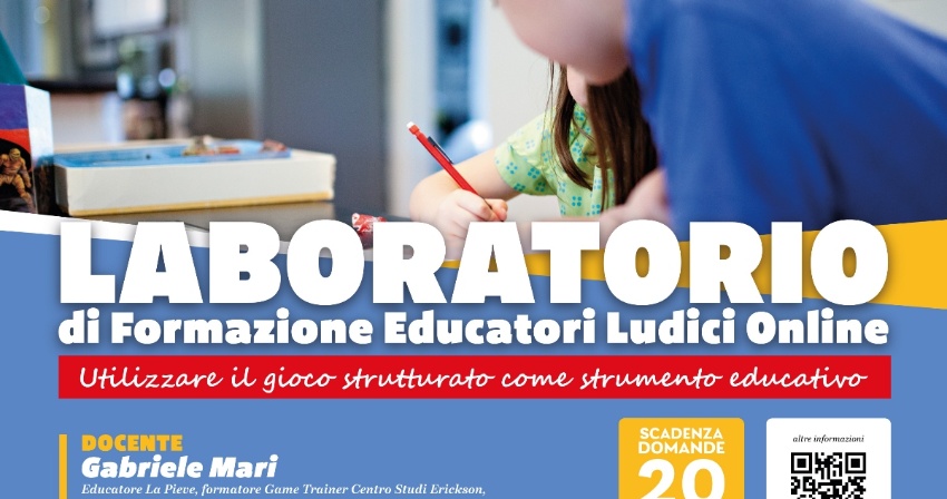 Biblioteca risorsa per la comunità - Formazione per educatori ludici Biblioteca risorsa per la comunità - Formazione per educatori ludici