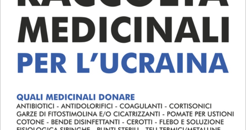Allo Smart di Torangius un centro di raccolta farmaci per l'Ucraina Allo Smart di Torangius un centro di raccolta farmaci per l'Ucraina
