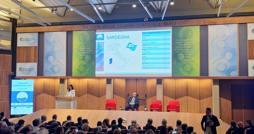 A Roma la cerimonia di consegna della bandiera blu 2025 A Roma la cerimonia di consegna della bandiera blu 2025