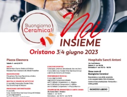 Il 3 e 4 giugno a Oristano Monumenti aperti e Buongiorno ceramica Il 3 e 4 giugno a Oristano Monumenti aperti e Buongiorno ceramica