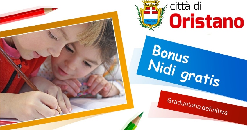 Bonus Nidi gratis - Pubblicata la graduatoria definitiva per il periodo settembre-dicembre 2024 Bonus Nidi gratis - Pubblicata la graduatoria definitiva per il periodo settembre-dicembre 2024