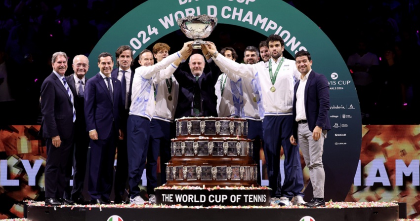 La Coppa Davis e la Billie Jean King Cup in mostra a Torre Grande La Coppa Davis e la Billie Jean King Cup in mostra a Torre Grande