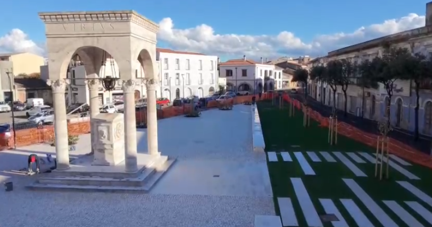 La nuova piazza Mariano La nuova piazza Mariano