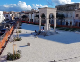 La nuova piazza Mariano La nuova piazza Mariano