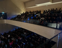 La rinnovata galleria del Teatro Garau La rinnovata galleria del Teatro Garau