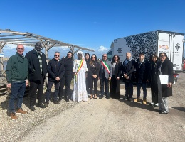 La visita del gruppo di lavoro del progetto Petit Noires all stabilimento Nieddittas ad Arborea La visita del gruppo di lavoro del progetto Petit Noires all stabilimento Nieddittas ad Arborea