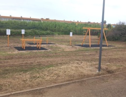 L'area fitness del Parco sportivo di Torangius L'area fitness del Parco sportivo di Torangius