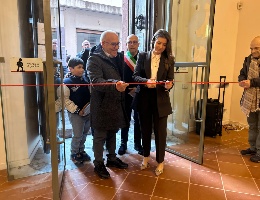 L'inaugurazione del Tornio di via Figoli L'inaugurazione del Tornio di via Figoli