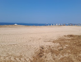 Le aree ripulite nell'arenile di Torre Grande Le aree ripulite nell'arenile di Torre Grande