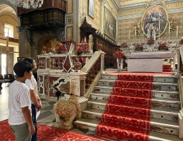 i volontari di monumenti aperti 2023 nella cattedrale di santa maria i volontari di monumenti aperti 2023 nella cattedrale di santa maria