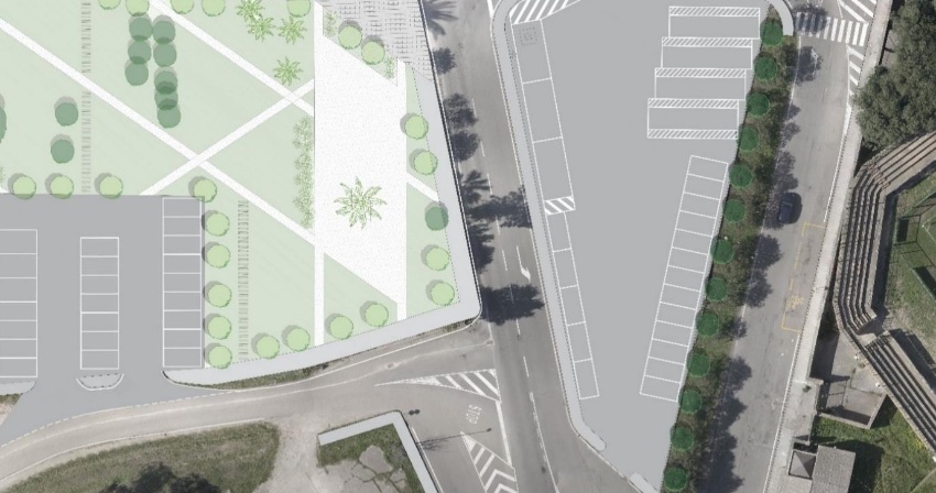 l'area intorno al cimitero oggetto dell'intervento l'area intorno al cimitero oggetto dell'intervento