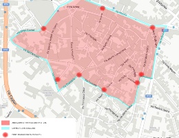 La mappa della ZTL La mappa della ZTL