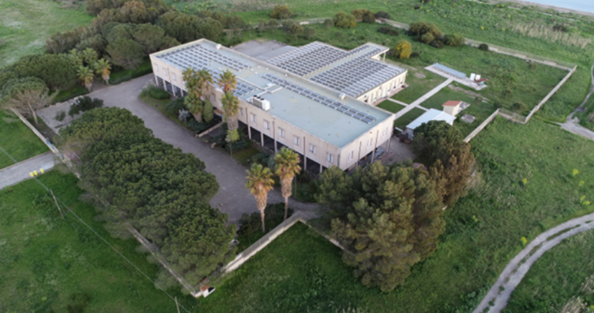 una veduta aerea dell'Imc una veduta aerea dell'Imc